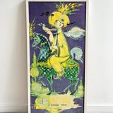 Vintage Björn Wiinblad "One Thousand and One Nights" Art print wall decoration "Tusen och en Natt"