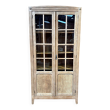 Aero-sanded oak library - 1940s