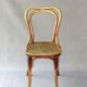Chaise bistrot Thonet n°55 vers 1925 assise bois