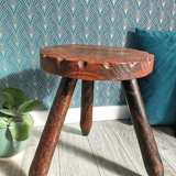 Vintage tripod stool