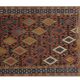 Vintage Turkish hallway rug 54x396 cm