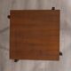 Vintage 1960s wooden coffee table with Italian design