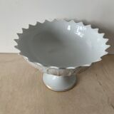 Coupe sur pied en porcelaine Capeans
