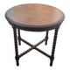 Wooden pedestal table from the 30s/40s