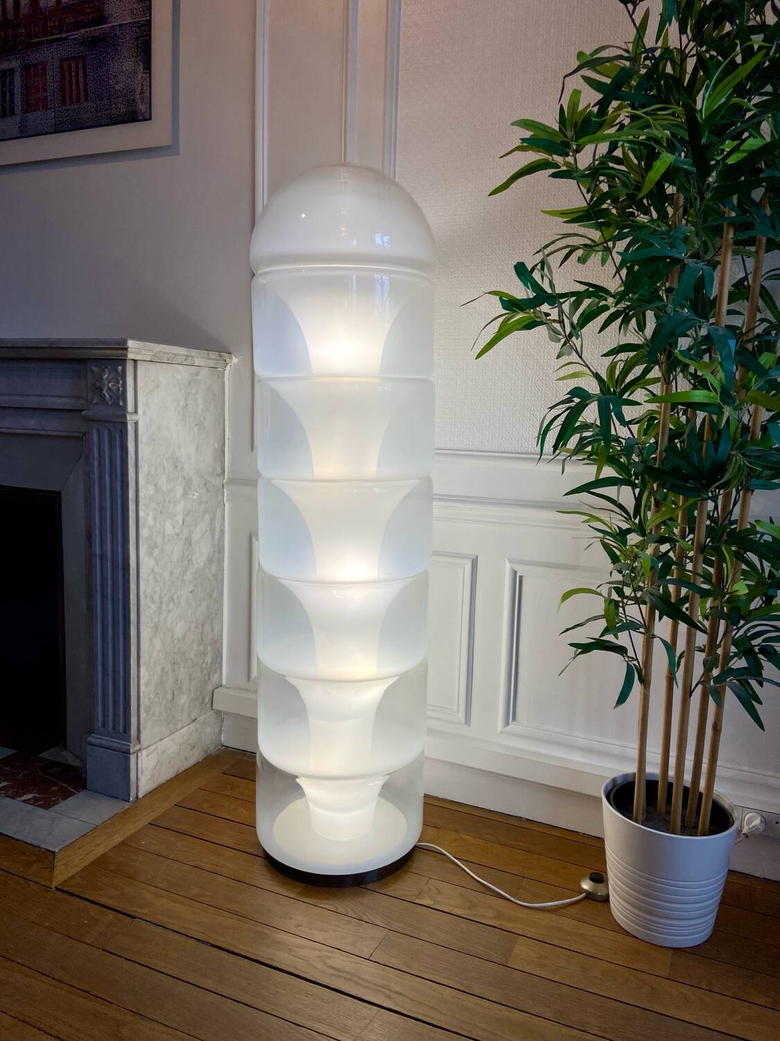 Carlo Nadon Floor Lamp - Model LT316 “Sfumato” - Mazzega