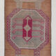 3x10 pastel wool vintage runner rug 309x98cm