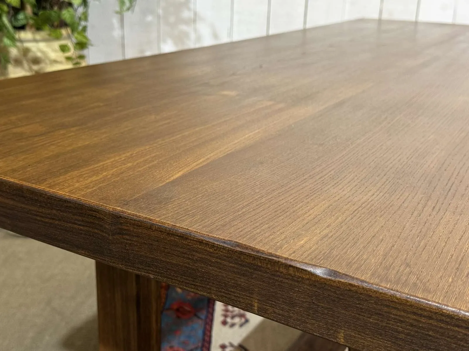 1970s elm monastery-style table