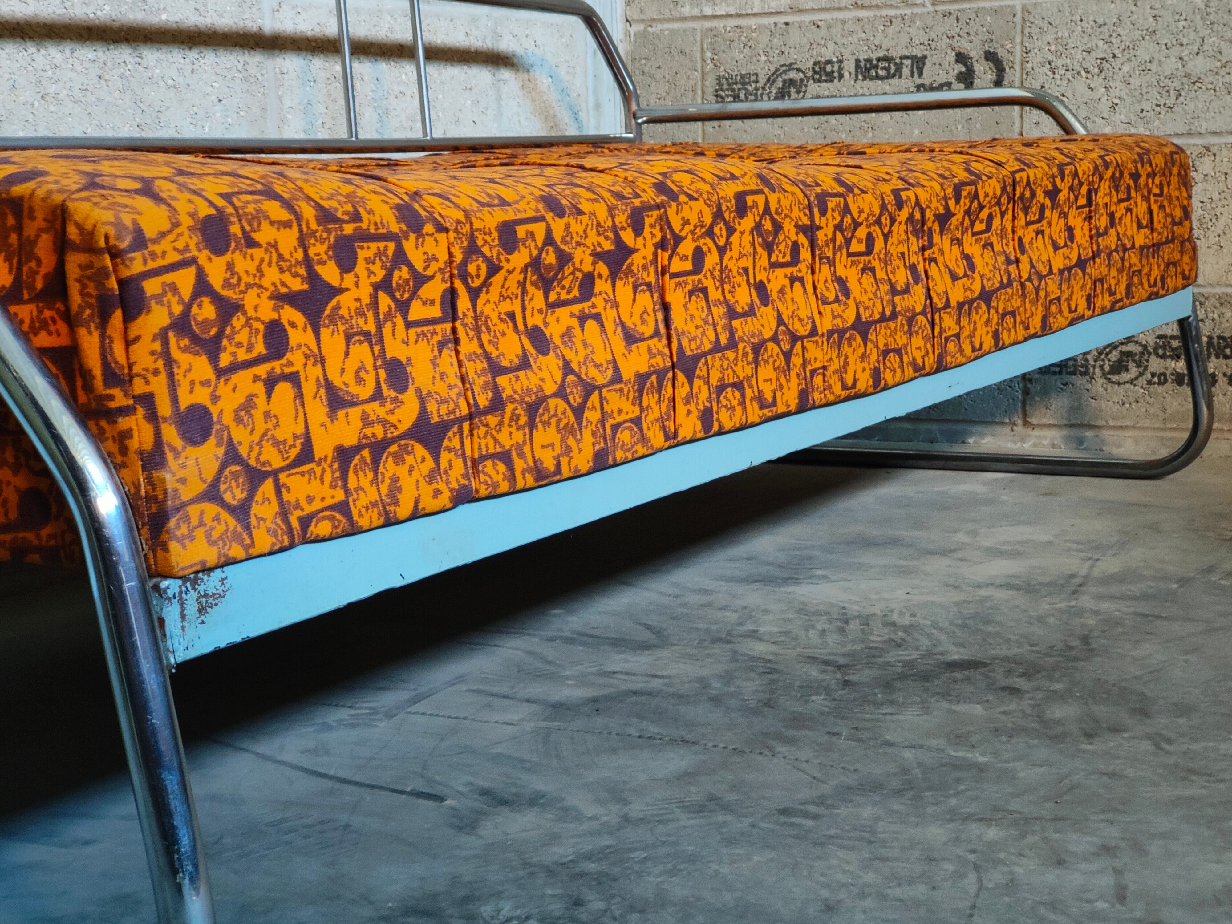 Bauhaus chrome bench 1930