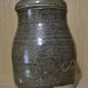 Varnished stoneware coffee pot