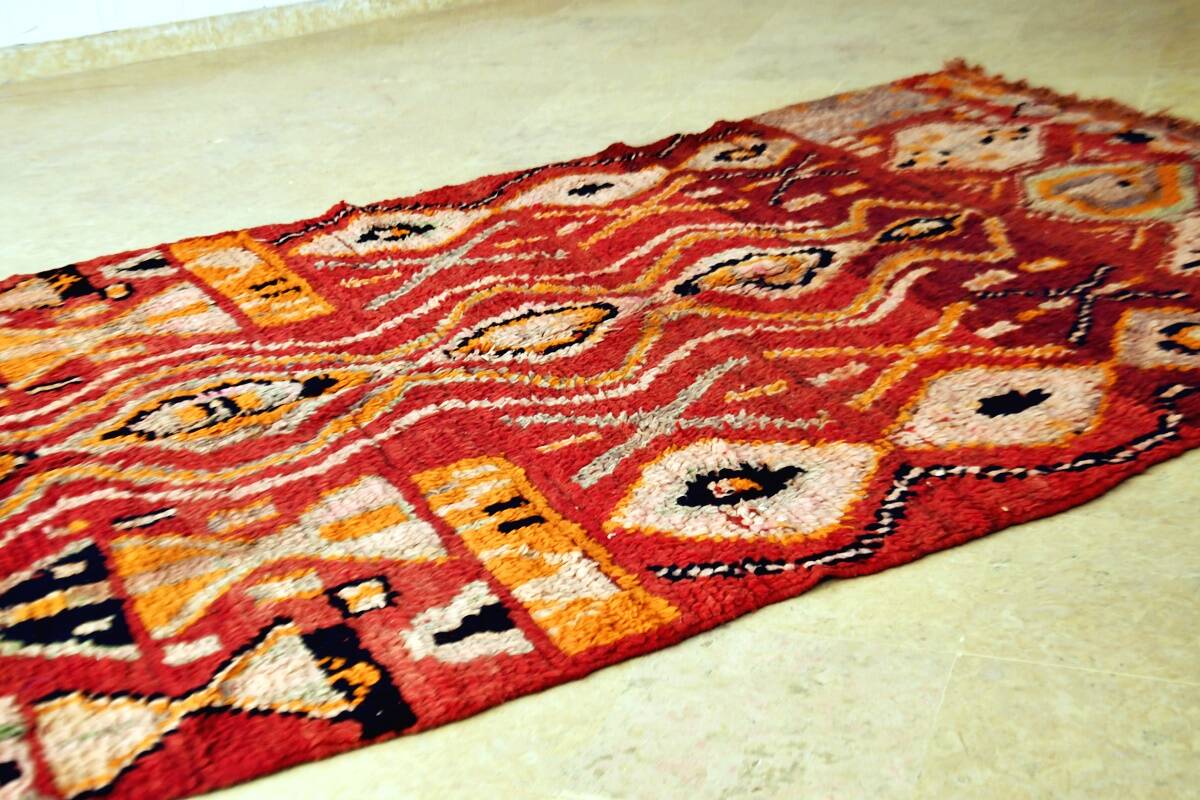 Boujaad vintage Moroccan Berber rug 256 x 163 cm Excellent condition
