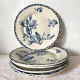 Gien porcelain plates - Cactus