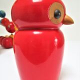 three toys wood nice snail rabbit vintage design FMF Kouvalias