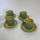 1980s Memphis coffee set by Massimo Iosa Ghini for Naj Oleari