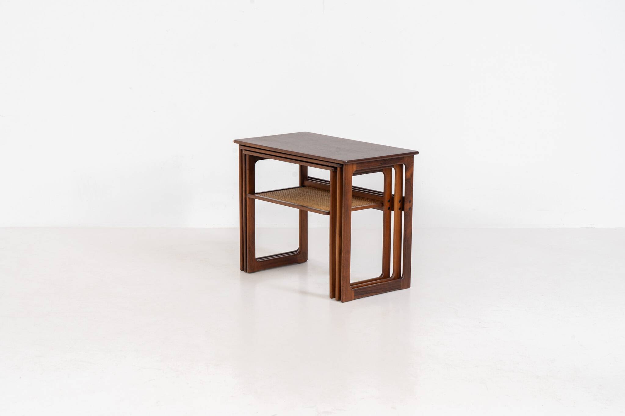 “Model 219” nesting tables by Johannes Andersen & Illum Wickelso