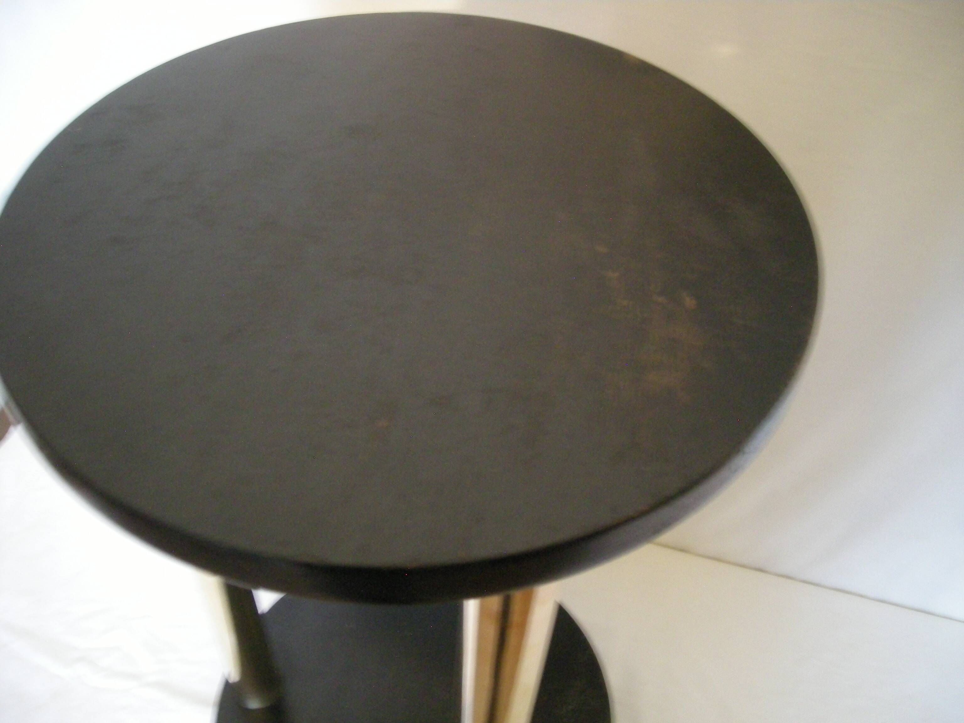 Round Art Deco Gueridon from the 1930s