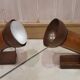 Lot de 2 appliiques murales en bois