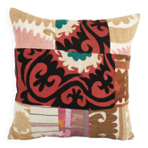 Vintage embroidered cushion cover 43x48 cm