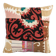 Vintage embroidered cushion cover 43x48 cm