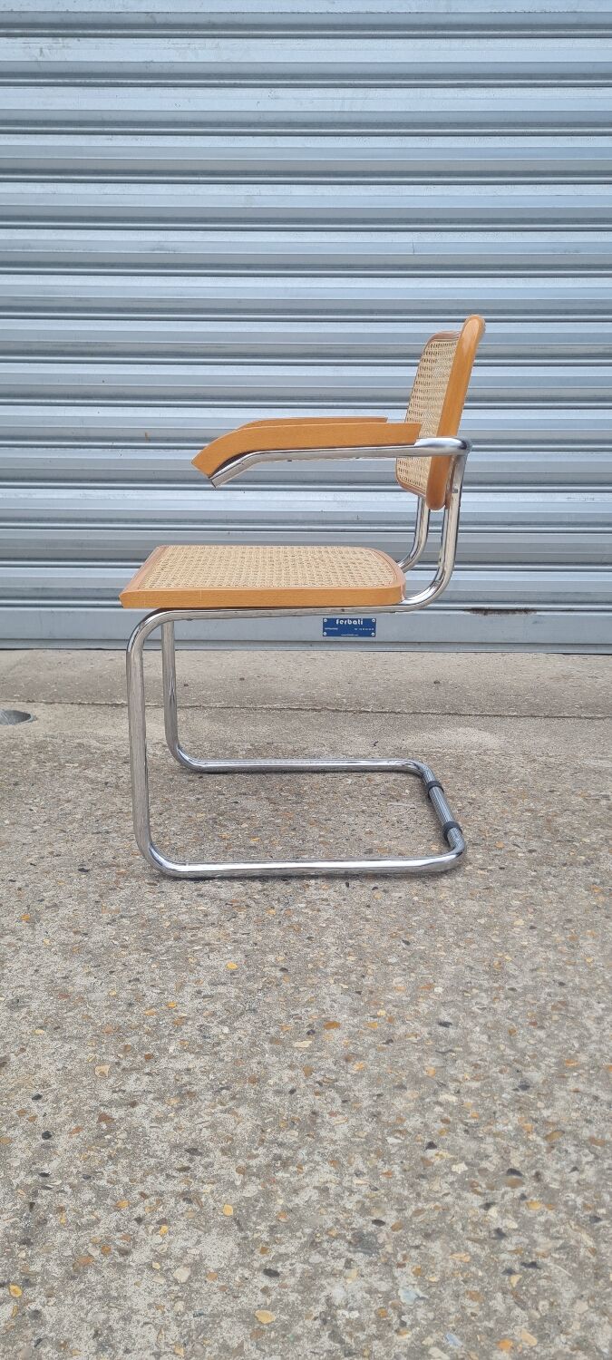 Armchair B64 cesca by marcel Breuer