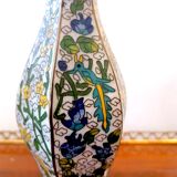 Soliflore vase in partitioned bronze China