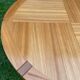 Round extendable elm design table 70 dlg Regain