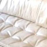 Tufted leather sofa, leather sofa