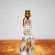 Daum France crystal lamp, vintage lamp, sculptural lamp