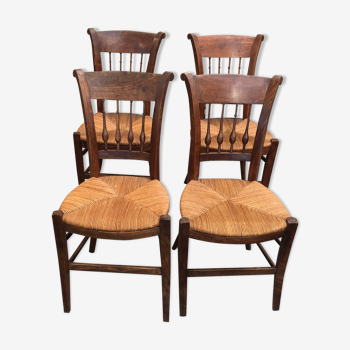 Four Directoire style chairs, late nineteenth / early twentieth century