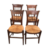 Four Directoire style chairs, late nineteenth / early twentieth century