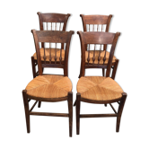 Four Directoire style chairs, late nineteenth / early twentieth century