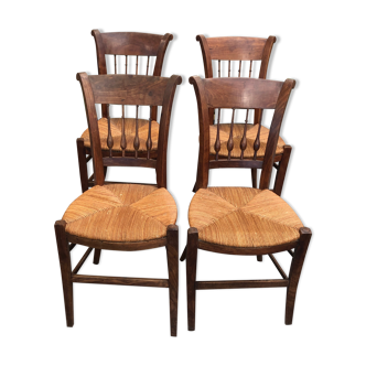 Four Directoire style chairs, late nineteenth / early twentieth century