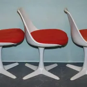 Vintage Arkana Dining Chairs by Maurice Burke, 1960s, Set of 5