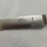10 antique horn and steel knives