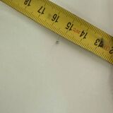 Set of 3 Minimalist Wire and Glass Nesting Tables, 1970s - 1980s