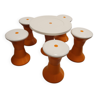 Table and table game “Tam Tam / Diabolo”, siguiendo Henry Massonnet