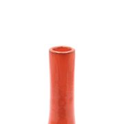 Vase orange en céramique de Charles Voltz, Vallauris années 60
