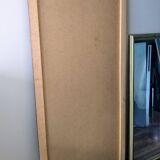 Large Vintage Beveled Panoramic Mirror