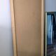 Vintage bevelled panoramic mirror