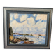 Reproduction of Boats on the Seine by Alfred Sisley