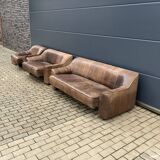 De Sede Ds44 3zit, 2zit, 1zit + poef Buffel leder 5mm NECK