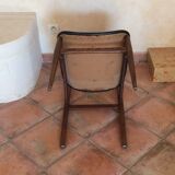 Set of 4 scandinavian chairs  1960