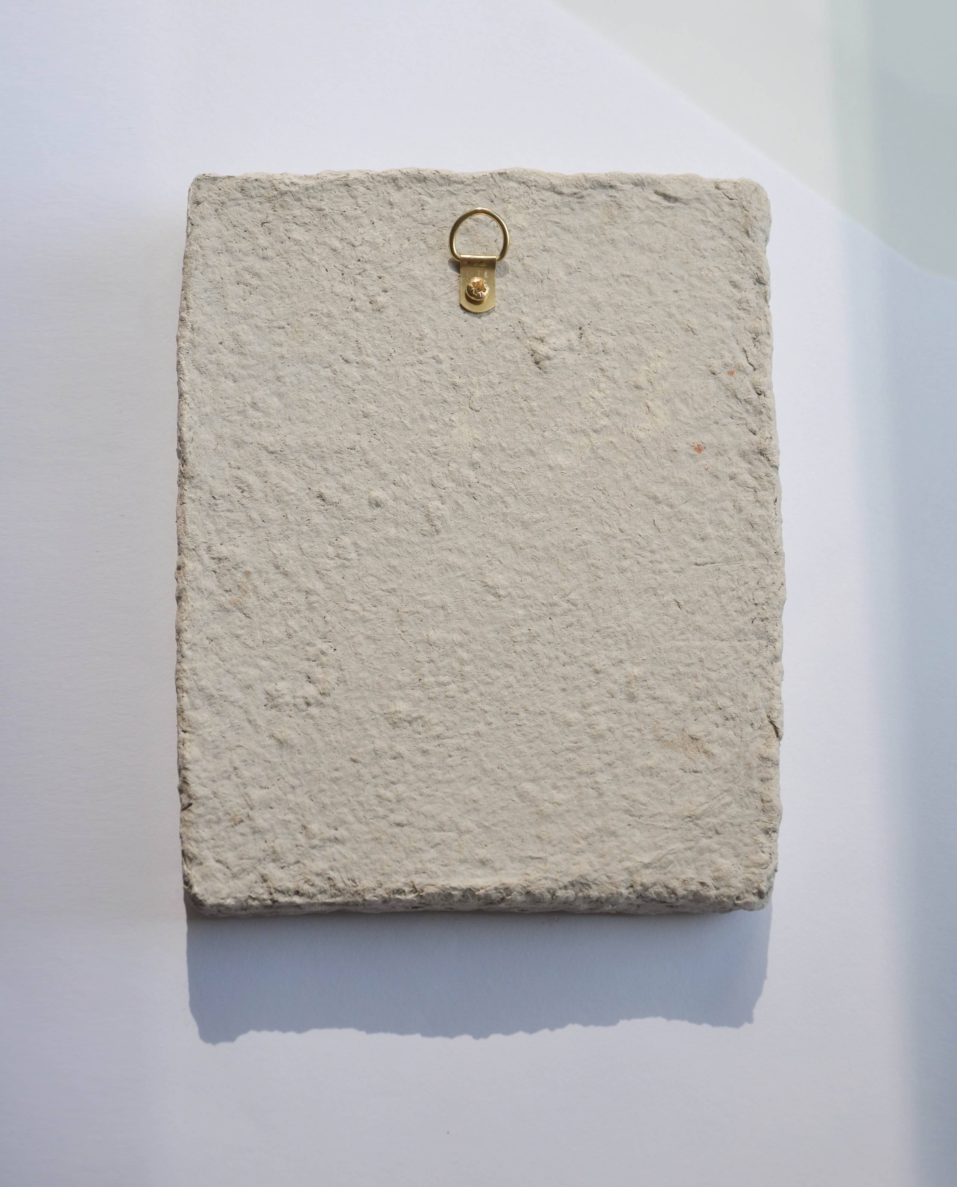 relief painting - original abstract painting - pm2 - signed eawy