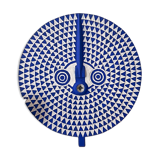 Large blue sun mask (Burkina Faso)
