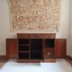 Walnut sideboard, 3 drawers and 3 doors, 1930s.