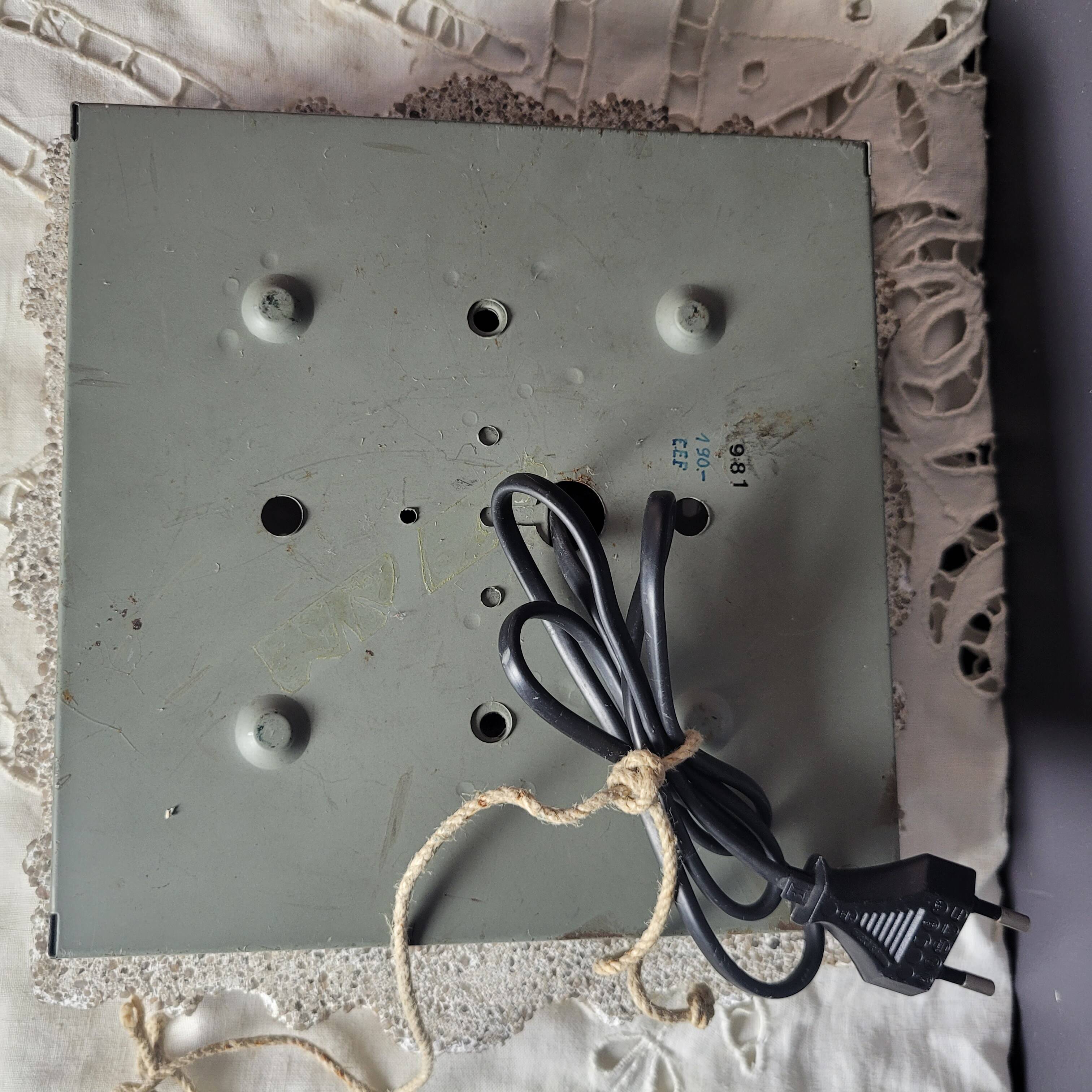 Vintage brutalist wall light