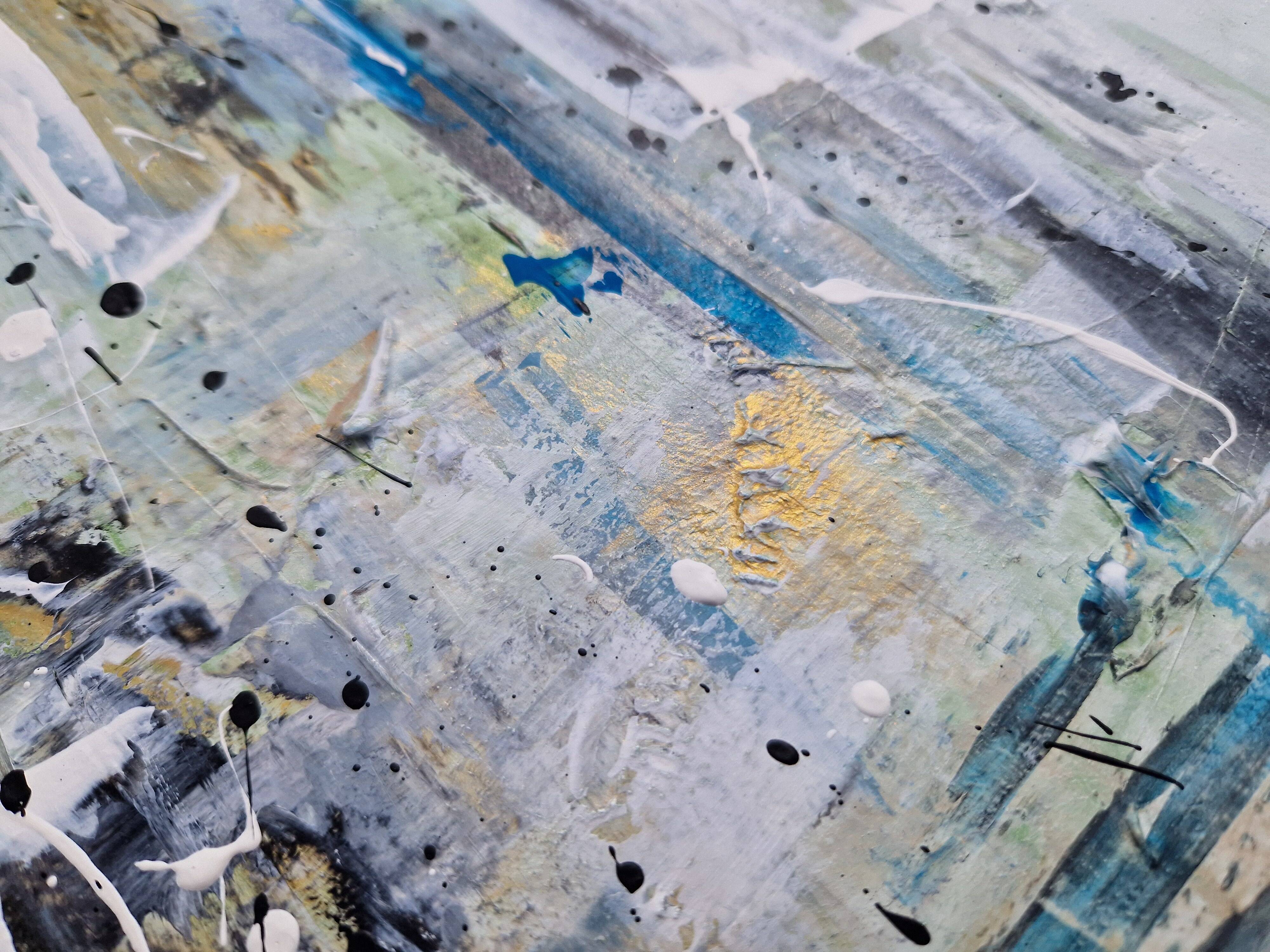 Abstract painting table