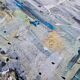 Abstract painting table