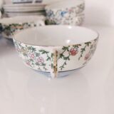 Japanese coffee set 10 cups, milk jar, sugar pot