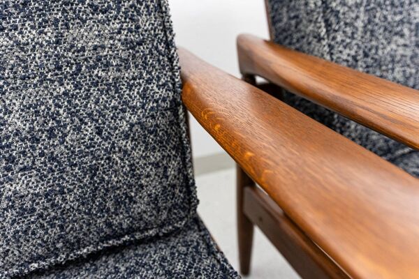 Fauteuil vintage IKEA ''Kolding'' par Erik Wørts pour IKEA, 1960.