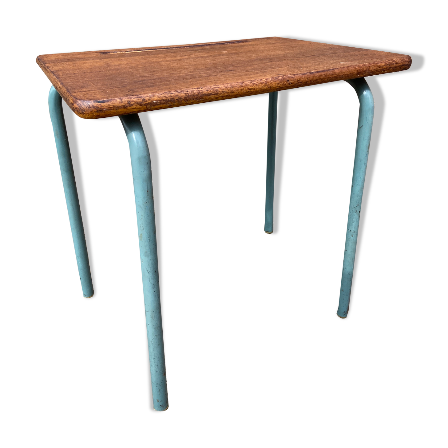 Small vintage kindergarten desk